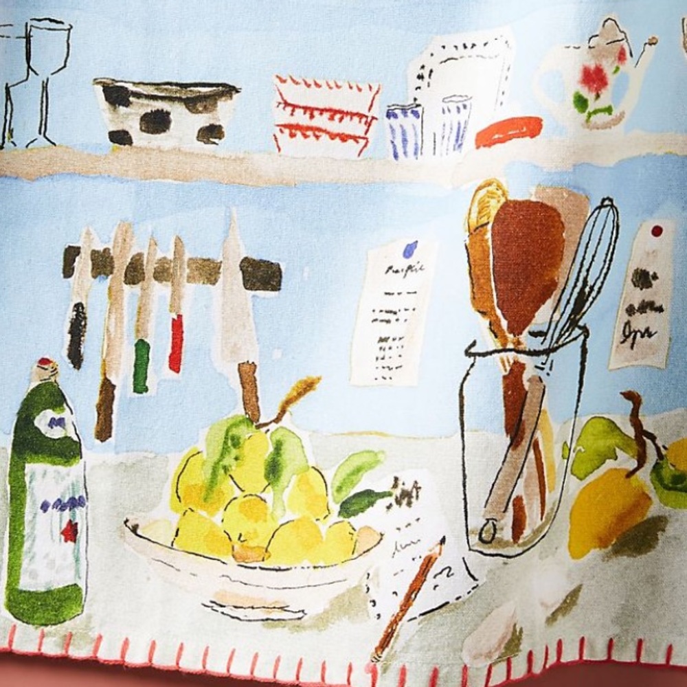 Bella Foster Shelfie Dish Towel Anthropologie NWT - Picture 2 of 16